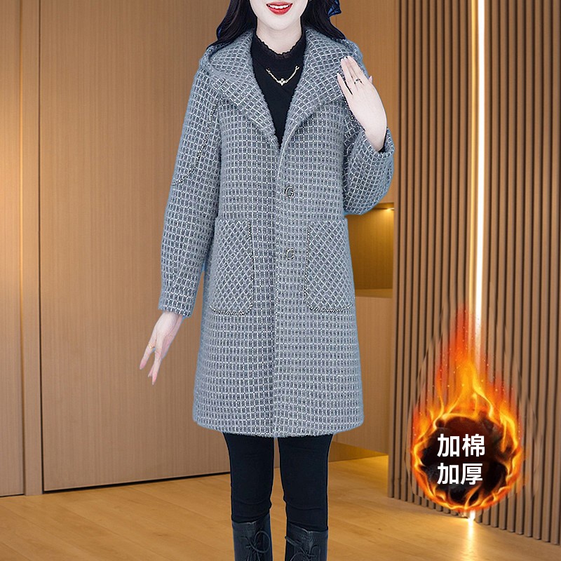 法式時尚毛呢外套