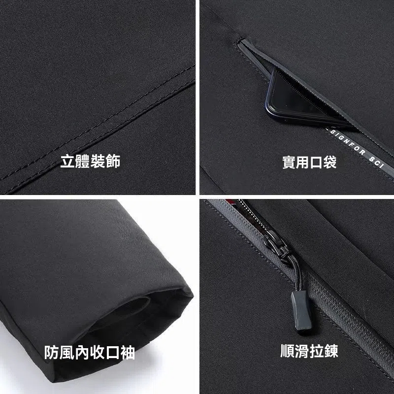 男士貂絨派克服